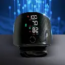 Digital Blood Pressure Monitor Machine Upper Arm Sphygmomanometer (Black, Boys, S, Cotton).webp